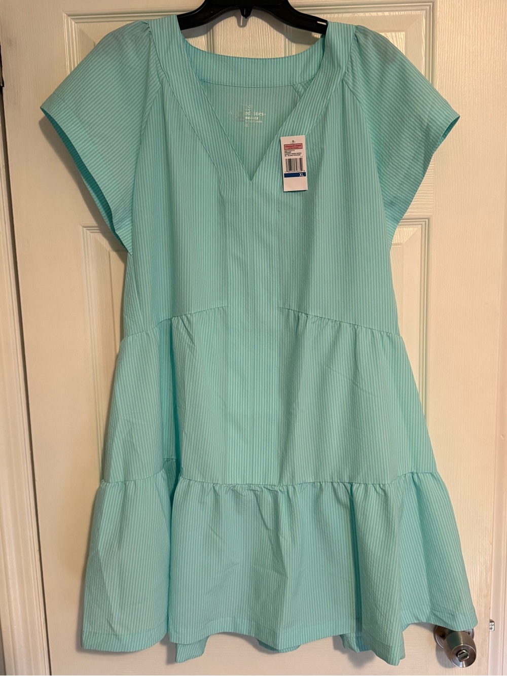 Vineyard Vines Harbor Tiered Dress in Island Paradise